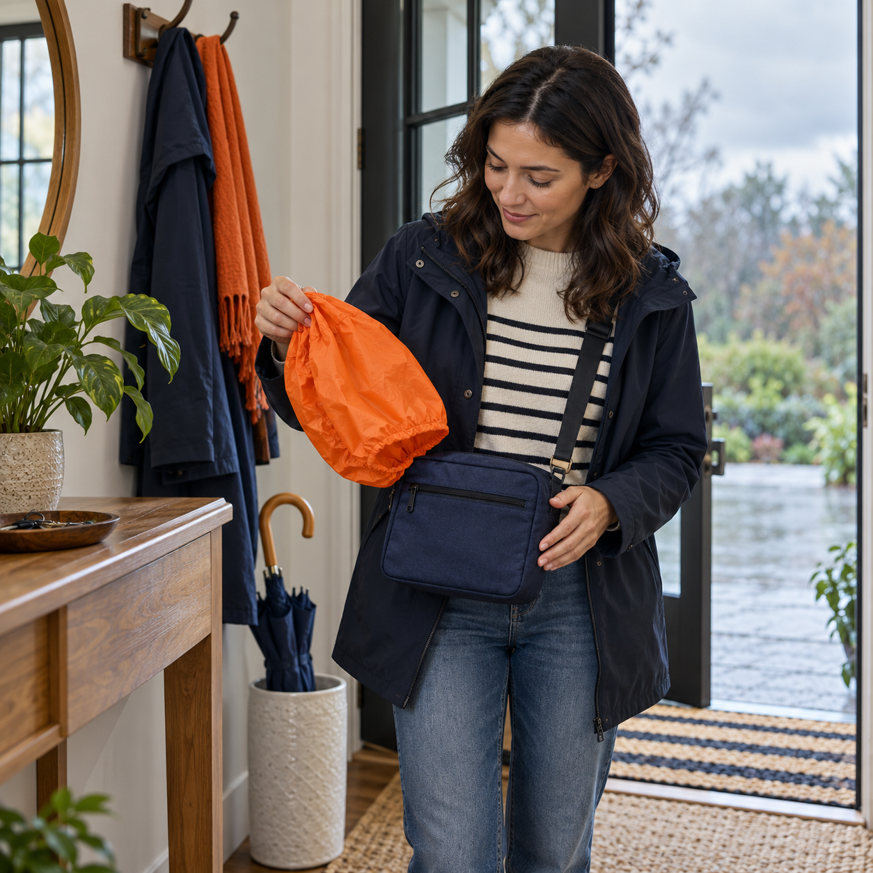 Bolsa de passeio e chuva: não confunda aparência do tecido com impermeabilidade