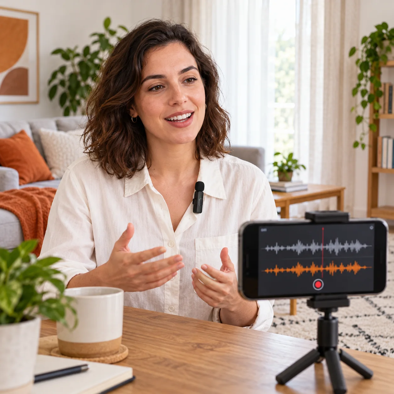 Lapela em uma sala com eco: compare o ambiente antes de trocar o microfone
