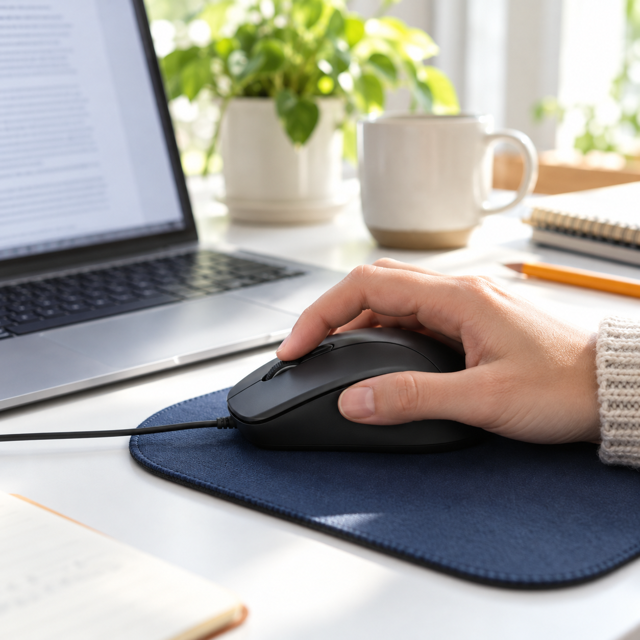 Roda do mouse rola páginas demais no Windows: ajuste linhas, não o ponteiro