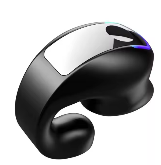 Fone de Ouvido Bluetooth TWS com Clip, Microfone e Design Esportivo